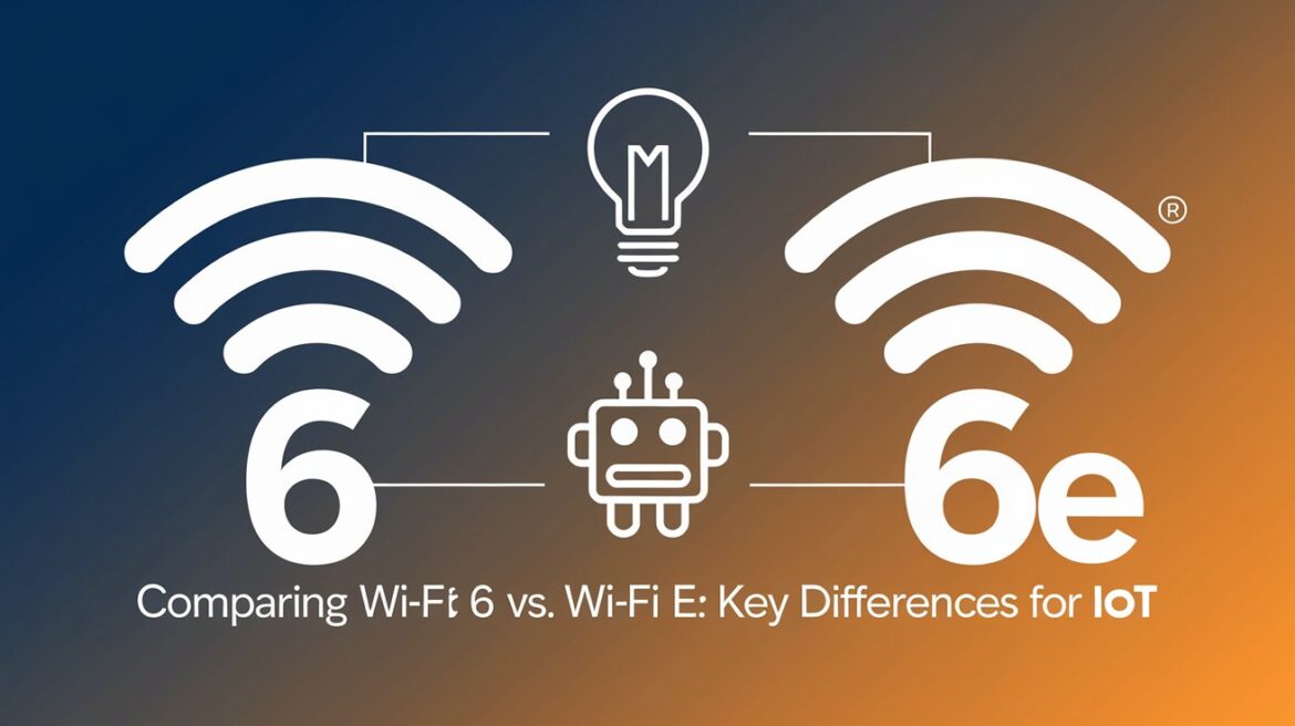 Wi-Fi 6 vs. Wi-Fi 6E: Key Differences for IoT Wi-Fi 6 vs. Wi-Fi 6E: Key Differences for IoT