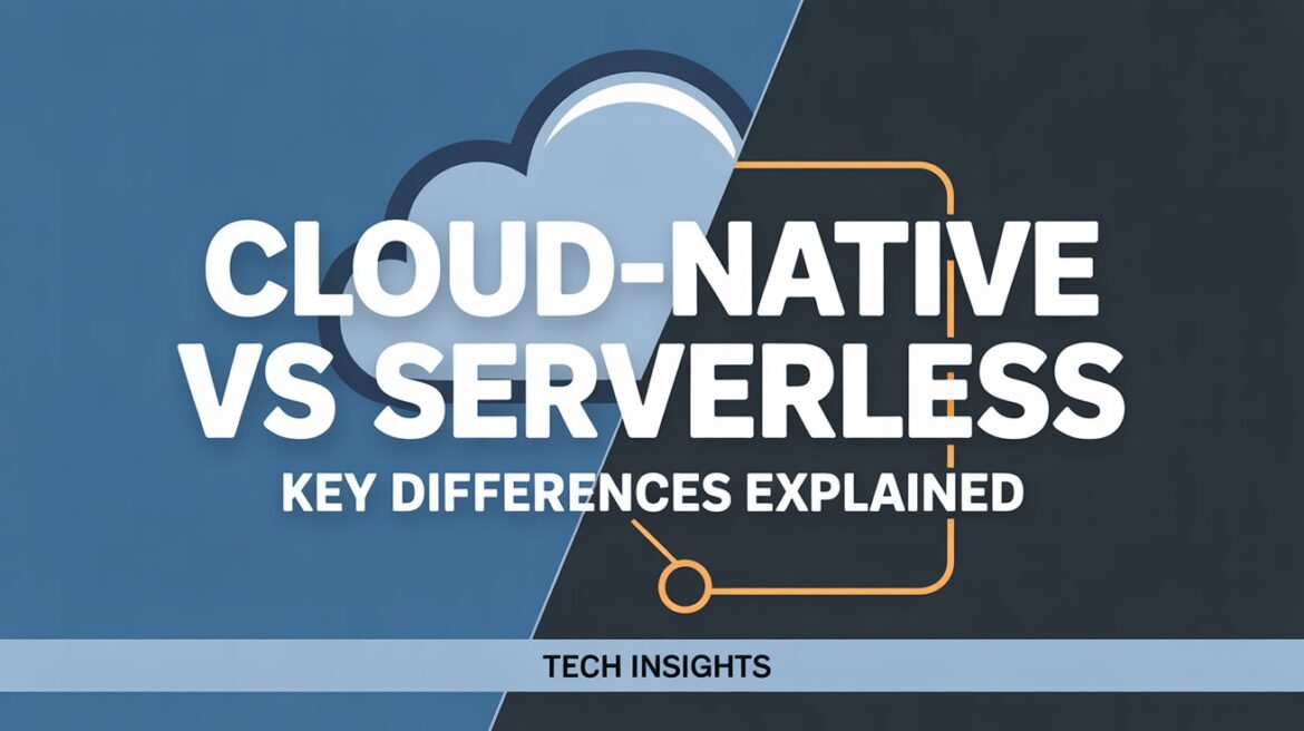 Cloud-Native vs Serverless App Development Cloud-Native vs Serverless App Development